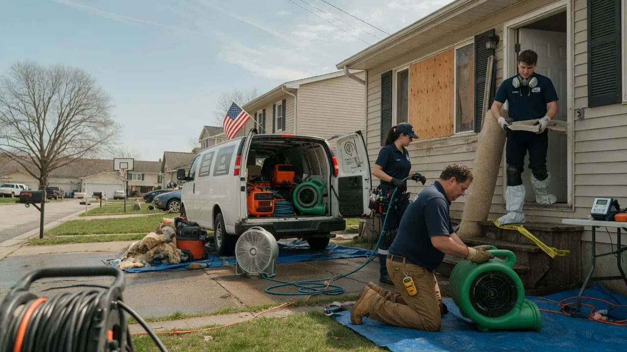 Water Damage Restoration in Cross Plains, TX near me